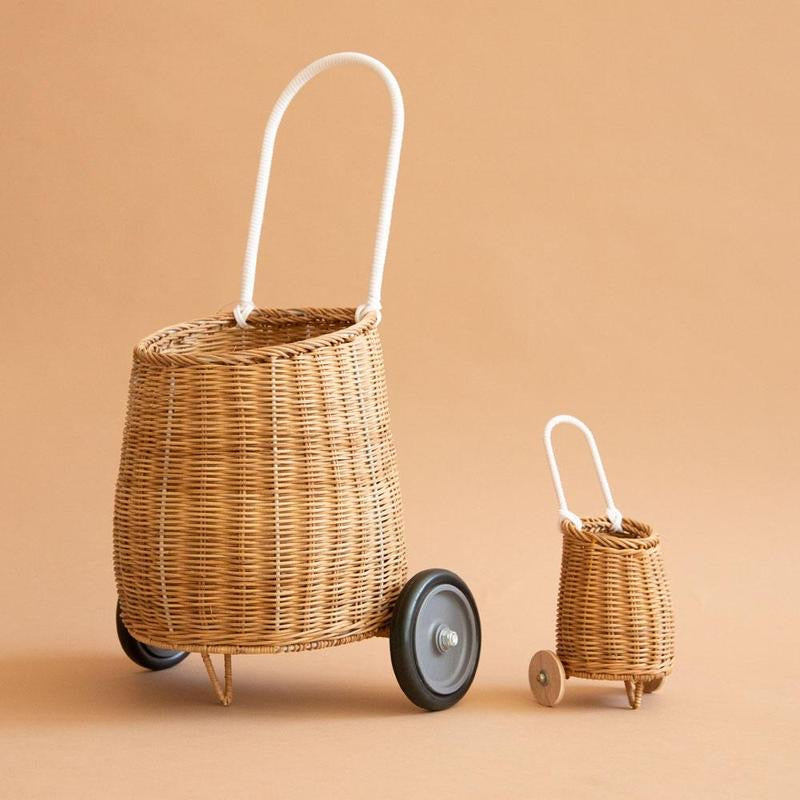 Olli Ella（オリエラ）LUGGY BASKET 持ち手付きバスケット Olli Ella オリエラ】LUGGYバスケット選べる5色 子供用